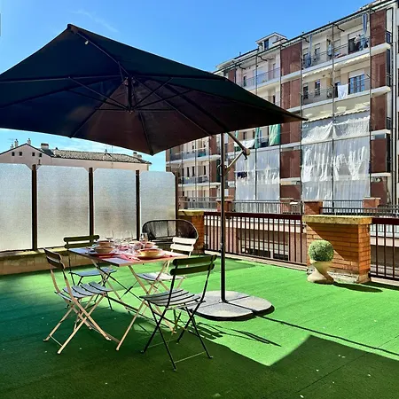 Downtown Alba, With Two Bedrooms And Terrace